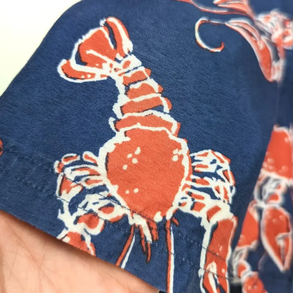 Janie and Jack Swim Trunks Baby Boys Sz 3-6m Blue Lobster Preppy 2012